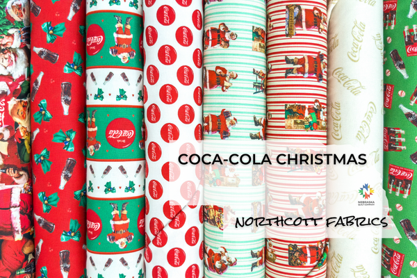 Coca-Cola Christmas by Northcott Fabrics - Nebraska Quilt Company