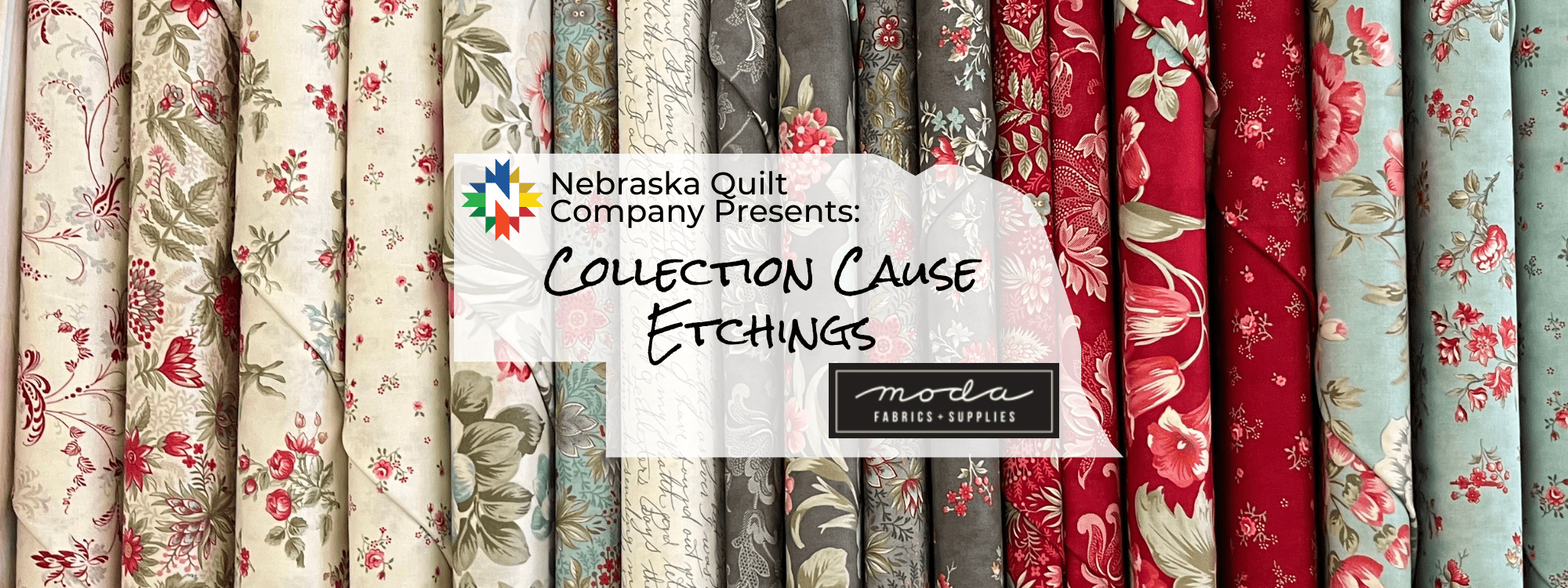 Collections Cause Etchings from Moda - Nebraska Quilt Company