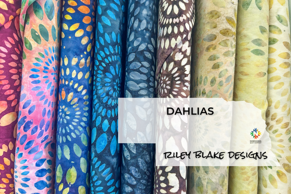 Dahlias by Riley Blake Designs - Nebraska Quilt Company