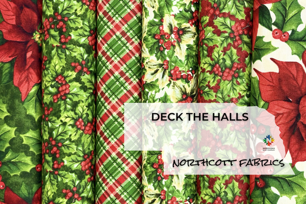 Deck The Halls by Northcott Fabrics - Nebraska Quilt Company