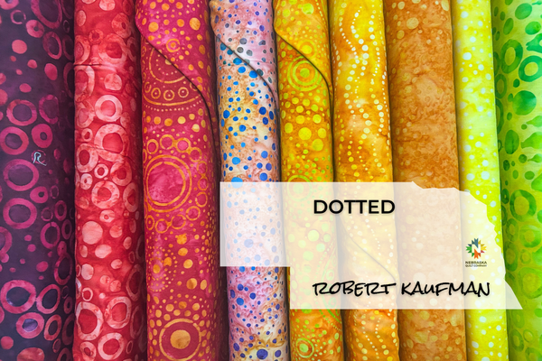 Dotted by Robert Kaufman - Nebraska Quilt Company