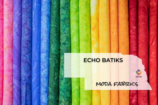 Echo Batiks by Moda Fabrics - Nebraska Quilt Company