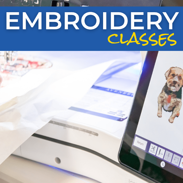 Embroidery Classes - Nebraska Quilt Company