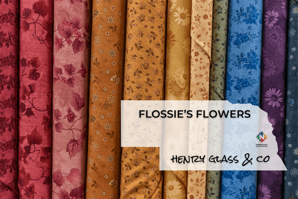 Flossie's Flowers by Henry Glass & Co. - Nebraska Quilt Company
