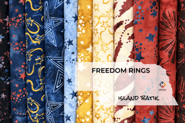 Freedom Rings by Island Batik - Nebraska Quilt Company
