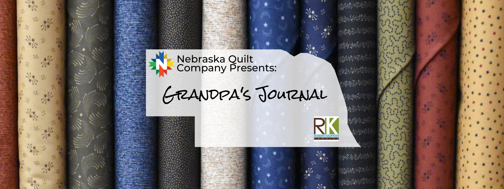 Grandpa's Journal from Robert Kaufman Fabrics