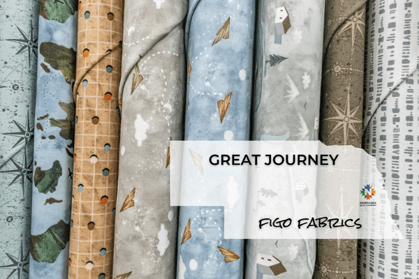 Great Journey by FIGO Fabrics - Nebraska Quilt Company