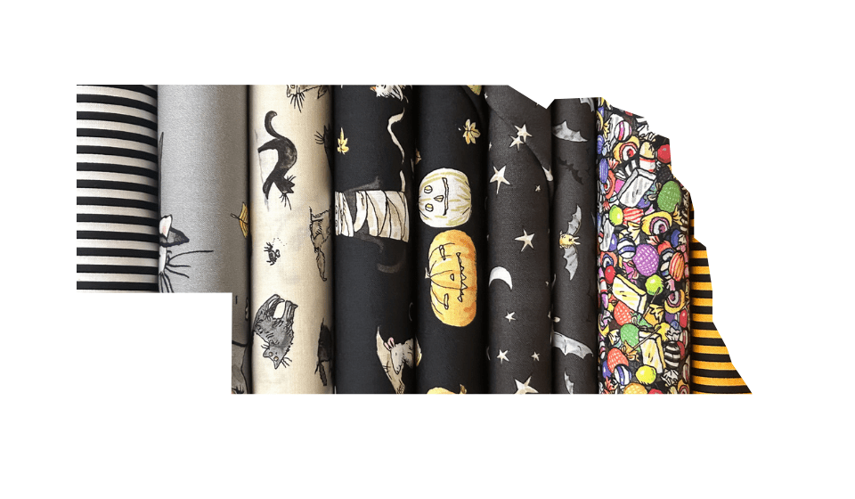 Halloween Parade from Clothworks - Nebraska Quilt Company