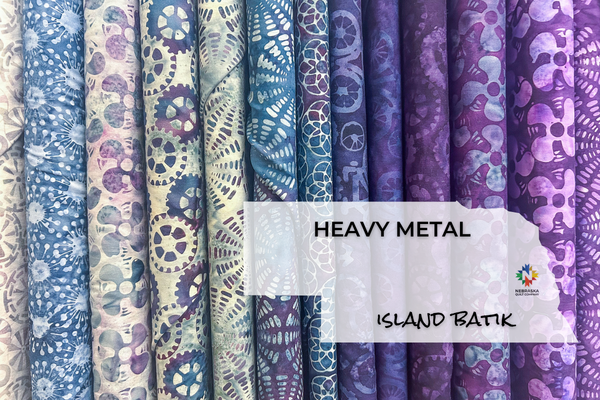 Heavy Metal by Island Batik - Nebraska Quilt Company