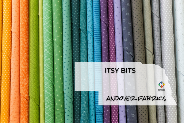 Itsy Bits by Andover Fabrics - Nebraska Quilt Company
