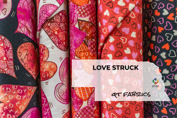 Love Struck by QT fabrics - Nebraska Quilt Company