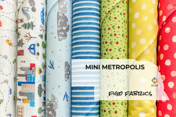 Mini Metropolis by FIGO Fabrics - Nebraska Quilt Company