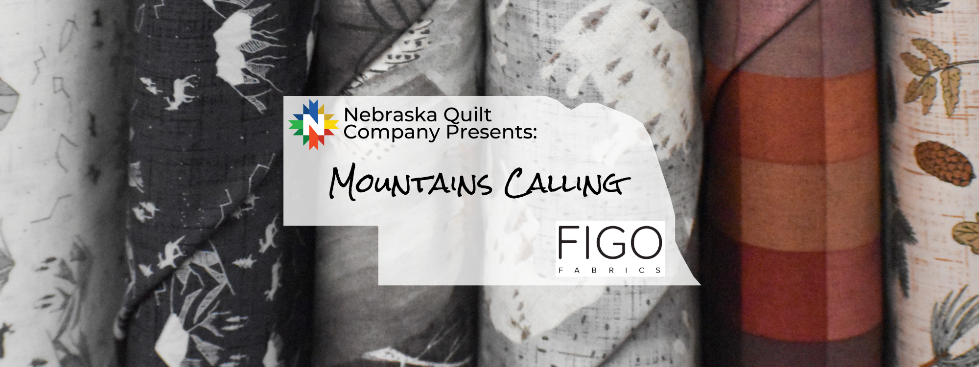 Mountains Calling from FIGO Fabrics