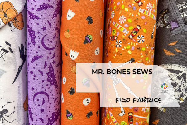 Mr. Bones Sews by FIGO Fabrics - Nebraska Quilt Company