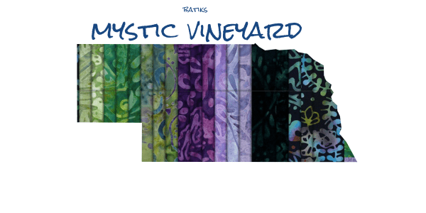 Mystic Vineyard from Wilmington Prints Batiks - Nebraska Quilt Company