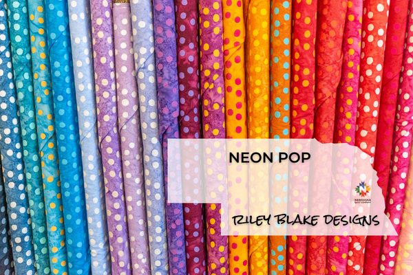 Neon Pop by Riley Blake Designs - Nebraska Quilt Company