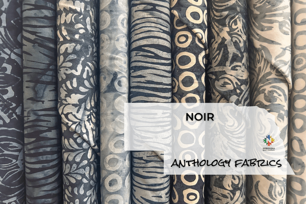 Noir by Anthology Fabrics - Nebraska Quilt Company