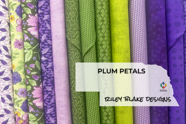 Plum Petals by Riley Blake Designs - Nebraska Quilt Company