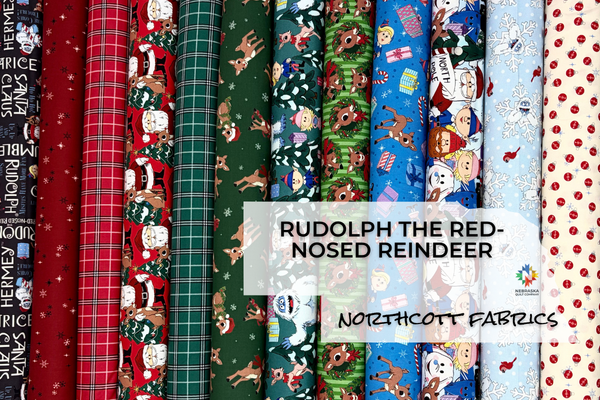 Rudolph The Red-Nosed Reindeer by Northcott Fabrics - Nebraska Quilt Company