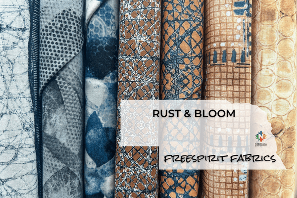 Rust & Bloom by FreeSpirit Fabrics - Nebraska Quilt Company
