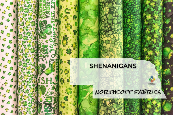 Shenanigans by Northcott Fabrics - Nebraska Quilt Company