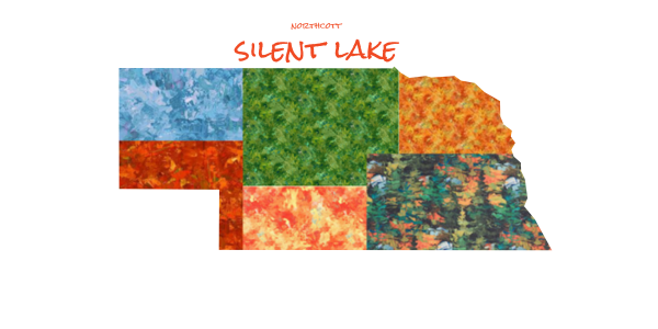 Silent Lake from Northcott - Nebraska Quilt Company