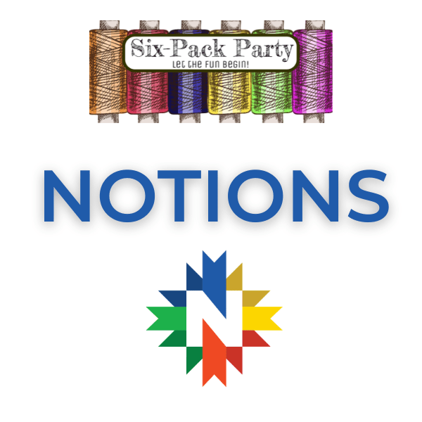 Six-Pack Party Notions - Nebraska Quilt Company