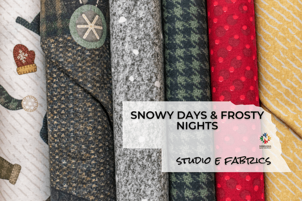 Snowy Days & Frosty Nights by Studio E Fabrics - Nebraska Quilt Company