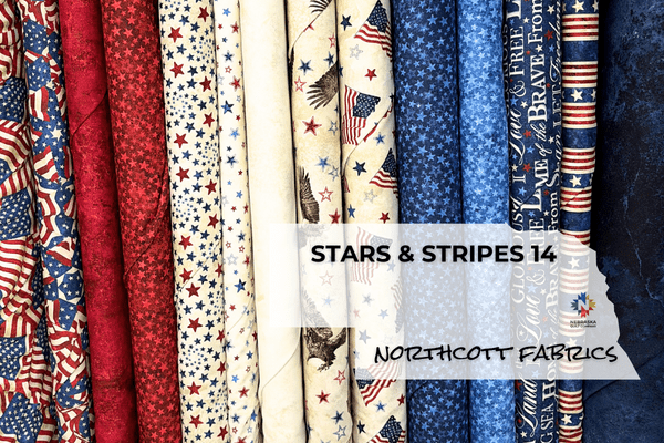 Stars & Stripes 14 by Northcott Fabrics - Nebraska Quilt Company