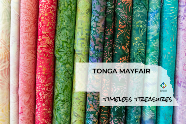 Tonga Mayfair by Timeless Treasures - Nebraska Quilt Company