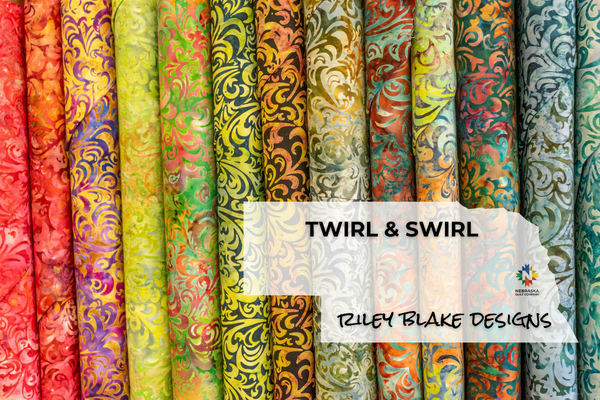 Twirl & Swirl by Riley Blake Designs - Nebraska Quilt Company