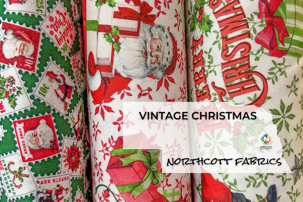 Vintage Christmas by Northcott Fabrics - Nebraska Quilt Company