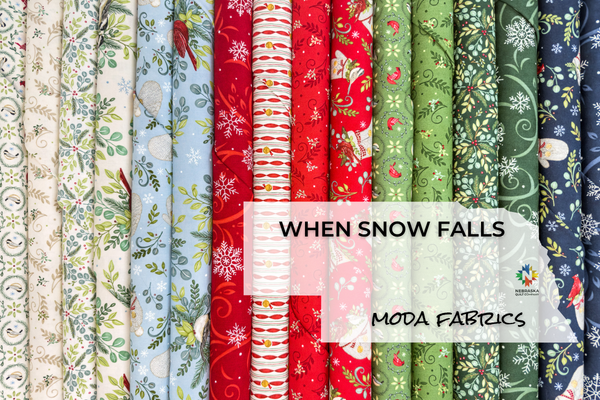 When Snow Falls by Moda Fabrics - Nebraska Quilt Company