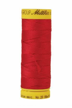 0504 Mettler 100% Cotton 28wt Country Red - Nebraska Quilt Company - NT00850