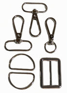 1-1/4in Bag Strap Hardware Silver - Nebraska Quilt Company - N261740