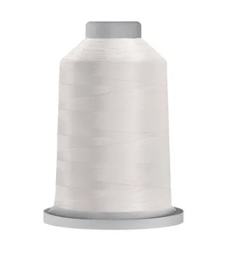 10000 White 40wt Glide Thread 5500 Yards - Nebraska Quilt Company - NT02435