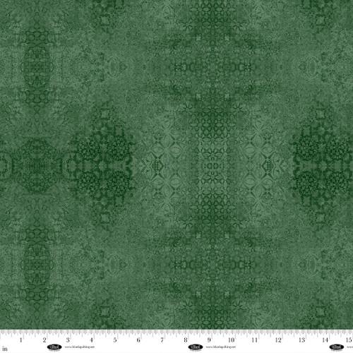 108" Wide Casabella Textured Damask Green - 4211 - 65 - Blank Quilting - Nebraska Quilt Company - F250786