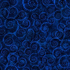 108" Wide Color Essence Dotted Scroll Navy Blue Remnant 32" x 108" - 31094 - N - QT Fabrics - Nebraska Quilt Company - PC260902