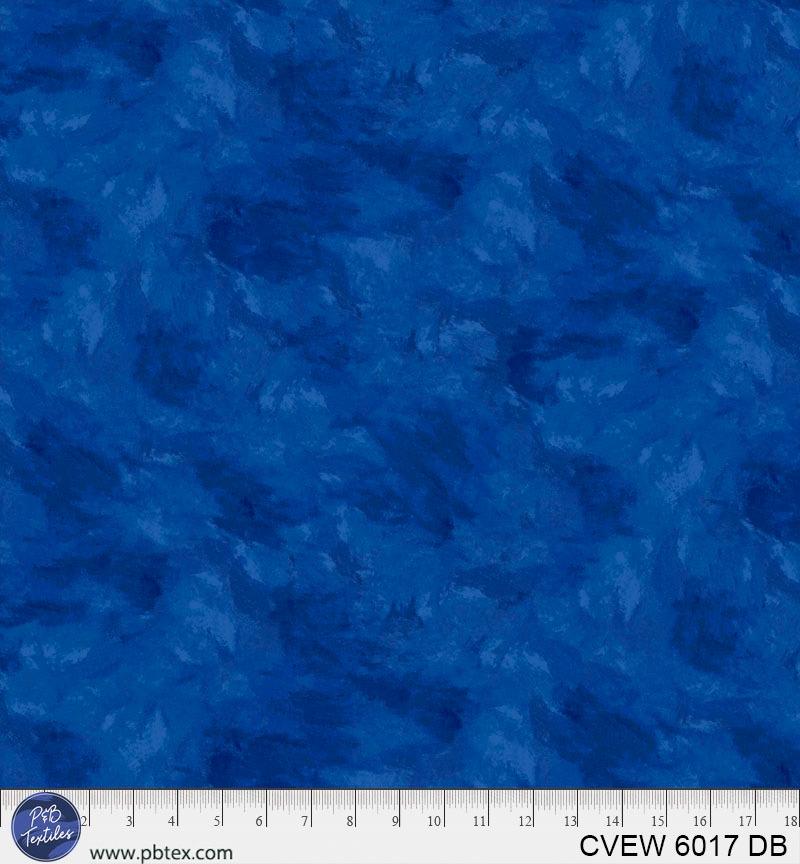 108" Wide Crushed Velvet Dark Blue - CVEW 6017 DB - P & B Textiles - Nebraska Quilt Company - 108" Wide Crushed Velvet Dark Blue - CVEW 6017 DB - P & B Textiles