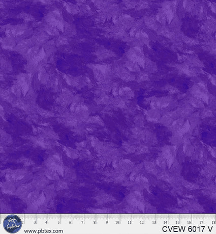 108" Wide Crushed Velvet Violet Purple Remnant 26" x 108" - CVEW 6017 V - P & B Textiles - Nebraska Quilt Company - PC261725