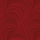108" Wide Flannel Wave Texture Medium Red Remnant 20" x 108" - Nebraska Quilt Company - PC260186