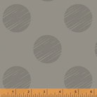 108" Wide Grey Dot Remnant 39" x 108" - 50661-1 - Windham Fabrics - Nebraska Quilt Company - PC261462
