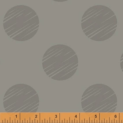 108" Wide Grey Dot Remnant 39" x 108" - 50661-1 - Windham Fabrics - Nebraska Quilt Company - PC261462