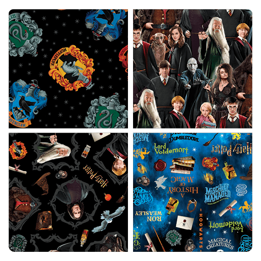 108" Wide Harry Potter Multi - HARPOT19 - Benartex - Nebraska Quilt Company - F2502267