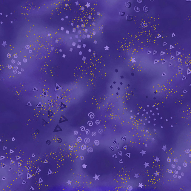 108" Wide Laurel Birch Glitter Purple - CLTY4926-28 - Clothworks - Nebraska Quilt Company - F261853