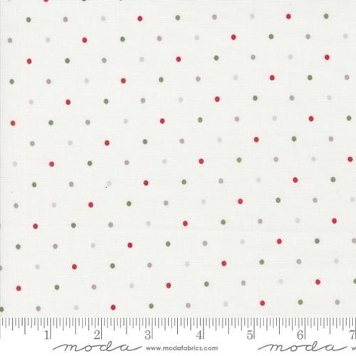 108" Wide Magic Dot Christmas Multi/White - 108026 38 - Moda Fabrics - Nebraska Quilt Company - F2402714