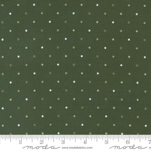 108" Wide Magic Dot Forest Green - Nebraska Quilt Company - 108" Wide Magic Dot Forest Green