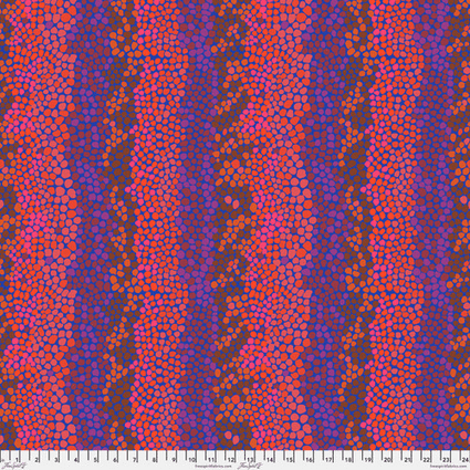 108" Wide Pebble Mosaic Prune 31" x 108" Remnant - QBBM004.PRUNE - FreeSpirit Fabrics - Nebraska Quilt Company - 108" Wide Pebble Mosaic Prune 31" x 108" Remnant - QBBM004.PRUNE - FreeSpirit Fabrics