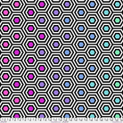 108" Wide Rainbow Hexy XL Ink - Nebraska Quilt Company - F09345