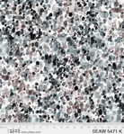 108" Wide Sea Glass Brown - SEAW 5471 K - P & B Textiles - Nebraska Quilt Company - F08013